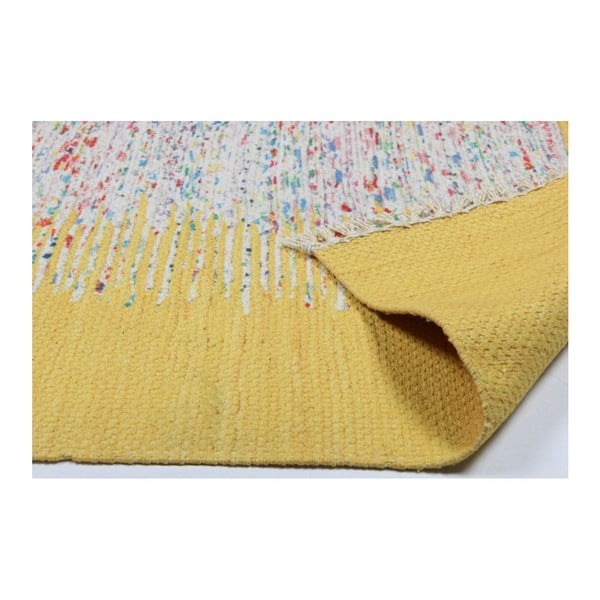 Yolk sárga futószőnyeg, 80 x 300 cm - Eco Rugs-image-2