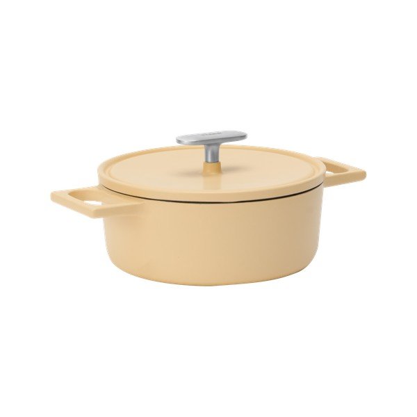 Indukciós tűzhelyhez alkalmas öntöttvas lábas fedővel 2 l Mattia 3.0 – FABINI