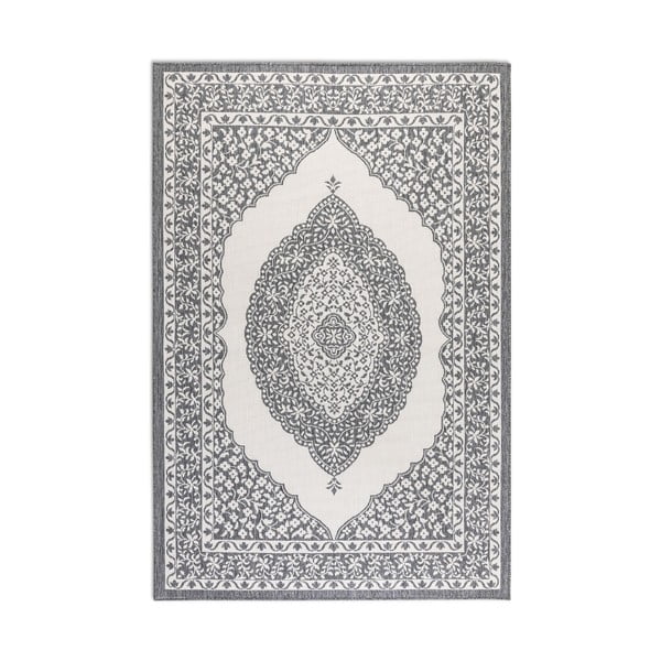 Szürke-krémszínű kültéri szőnyeg 200x290 cm Gemini – Elle Decoration