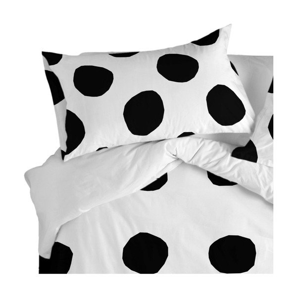 Dot 2 db pamut párnahuzat, 50 x 75 cm - Blanc-image-1