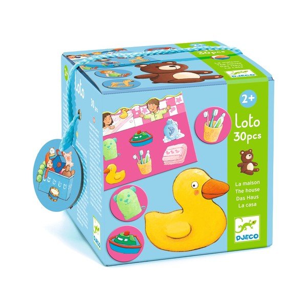 Domov lottójáték gyerekeknek - Djeco-image-1