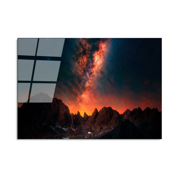 Üveg kép 100x70 cm Night Sky – Wallity