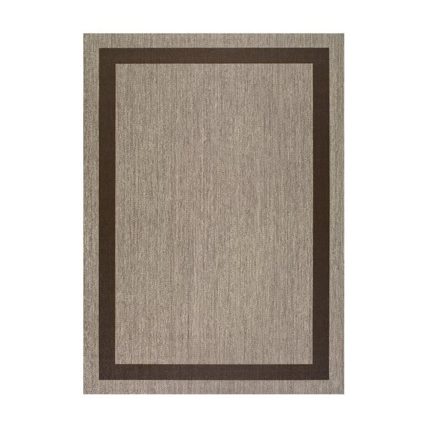 Technic barna-bézs kültéri szőnyeg, 100 x 150 cm - Universal