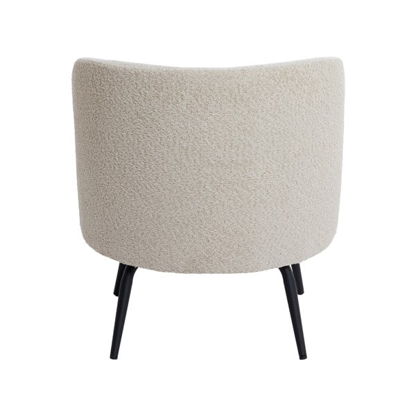 Krémszínű buklé fotel Dieyda – Light & Living-image-4