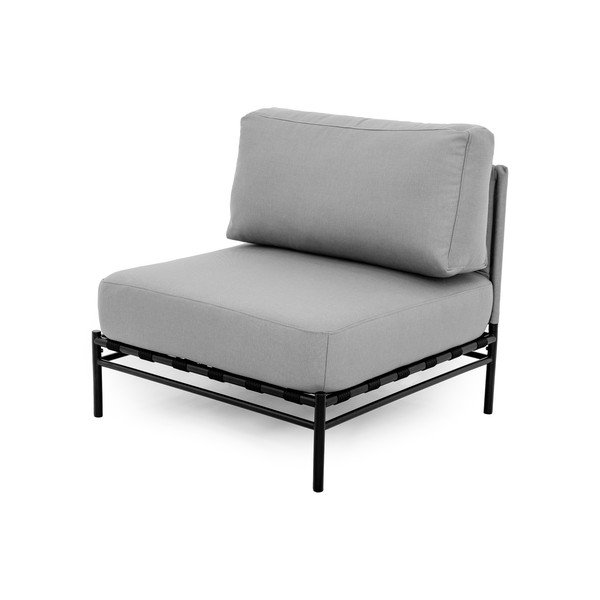 Világosszürke kerti kanapé modul (középső rész) Dandy – Sit Sit-image-3