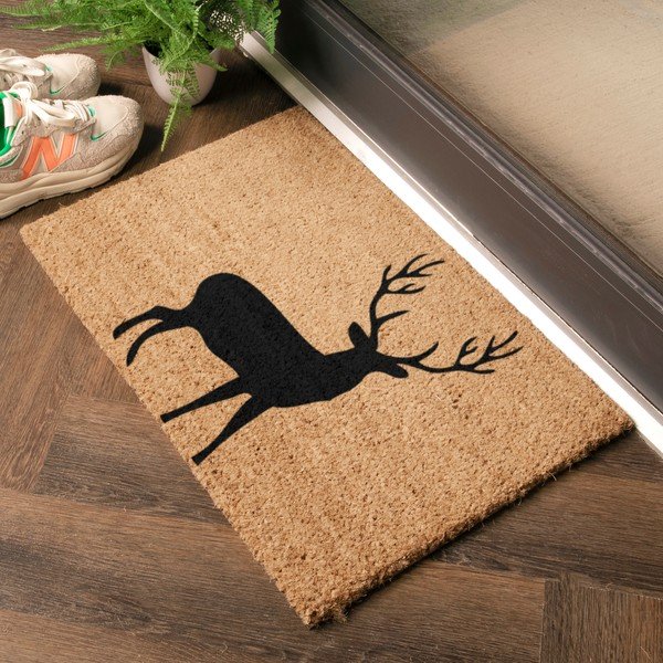 Kókuszrost lábtörlő 40x60 cm Stag – Artsy Doormats-image-1