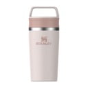 Világos rózsaszín rozsdamentes acél termobögre 350 ml Café-To-Go Rose Quartz – Stanley