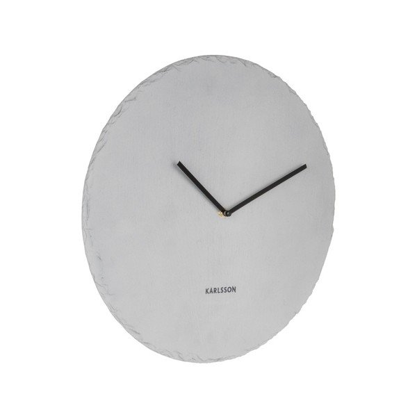 Slate szürke falióra, ⌀ 40 cm - Karlsson-image-2