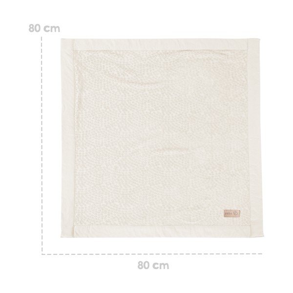 Krémszínű gyerek takaró 80x80 cm Seashells – Roba-image-3