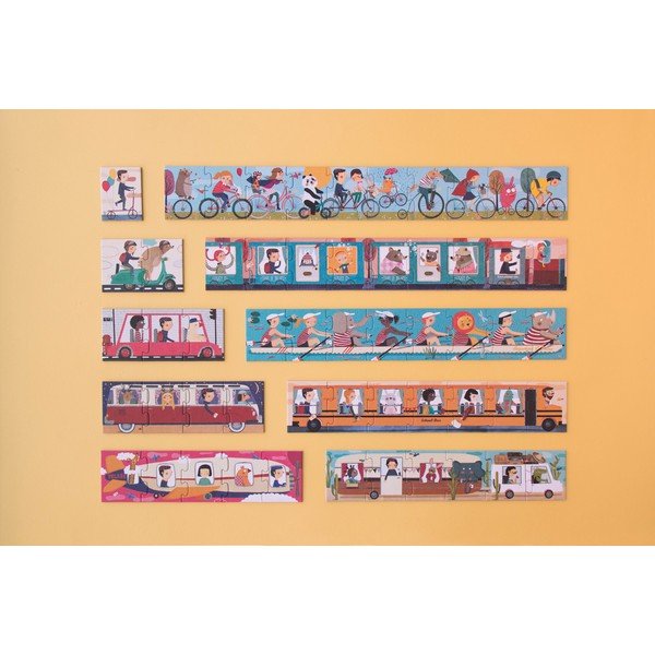 Utazás puzzle, hosszúkás - Londji-image-3