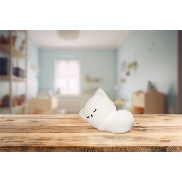 Fehér gyerek éjjelilámpa Mia – Fischer & Honsel-image-2