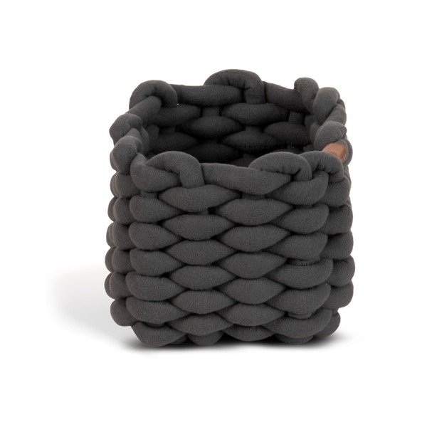 Textil tárolókosár 20x15x11 cm Peach Skin S – Bigso-image-4