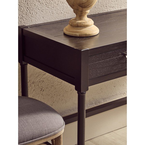 Borovi fenyő íróasztal 48x107 cm Heritage – Premier Housewares-image-3