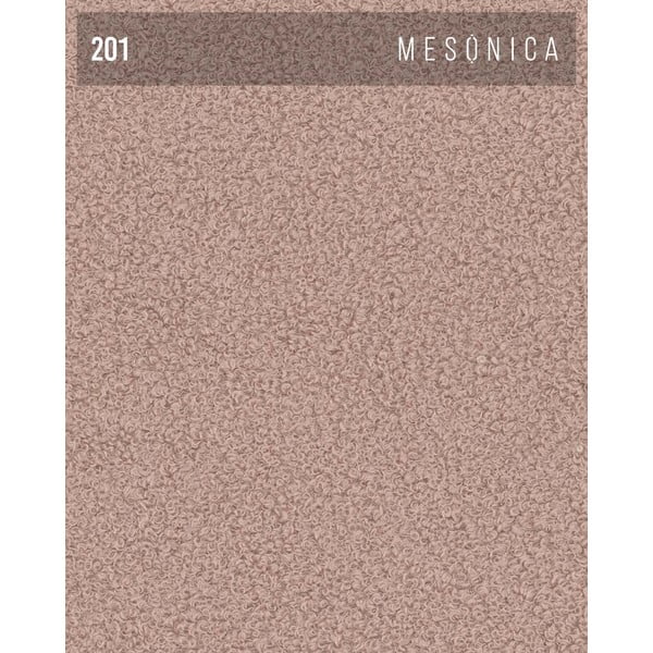 Világos rózsaszín buklé puff Feiro – MESONICA-image-3