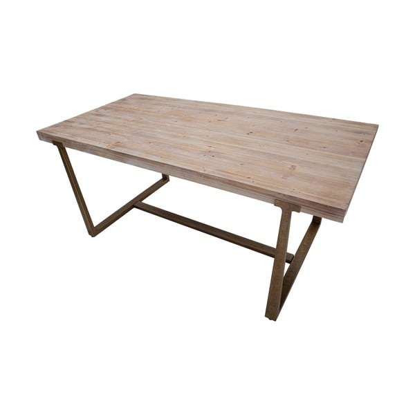 Natúr színű étkezőasztal 180x90 cm Ankara – Mauro Ferretti-image-4