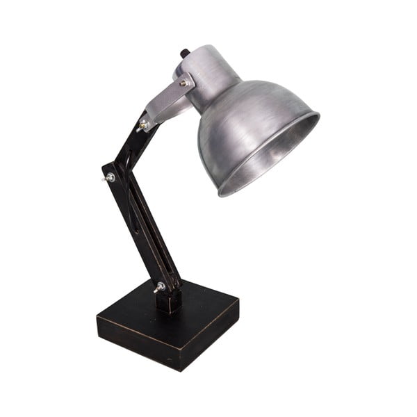 Ezüstszínű asztali lámpa (magasság 43 cm) – Antic Line