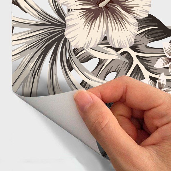 Flowers falmatrica, 60 x 60 cm - Ambiance-image-1
