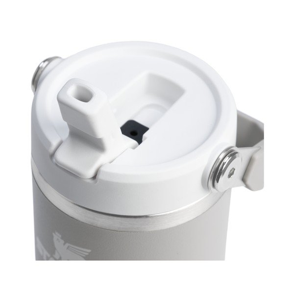 Világosszürke rozsdamentes acél termosz 410 ml IceFlow™ Flip Straw 2.0 Tumbler Ash – Stanley-image-3