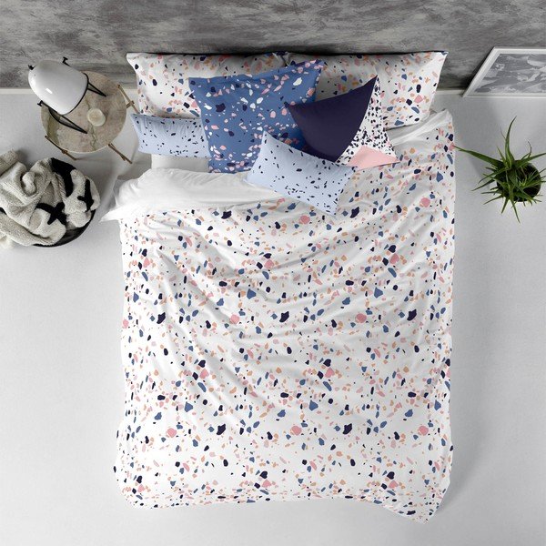 Terrazzo pamut paplanhuzat, 140 x 200 cm - Blanc-image-2