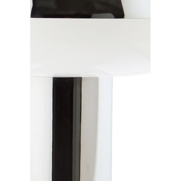 Fényes ezüstszínű fém asztali lámpa (magasság 32 cm) Paneta – Jotex-image-4