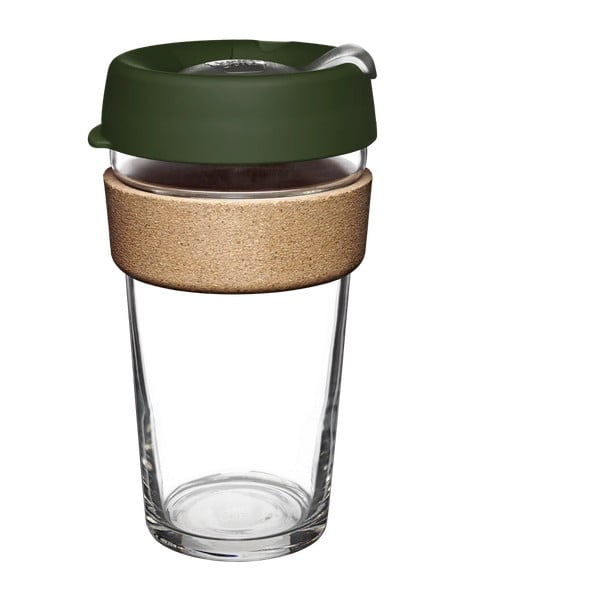 Zöld utazóbögre 454 ml Brew Cork Pine L – KeepCup