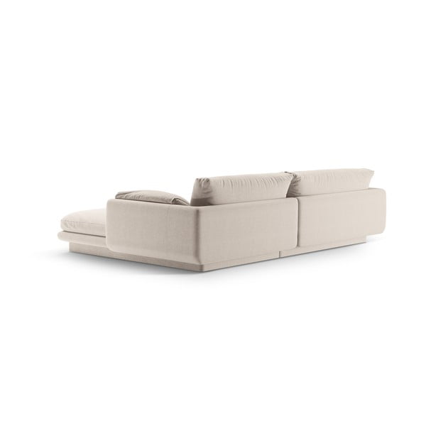Bézs sarokkanapé (bal oldali) Torino – Micadoni Home-image-3