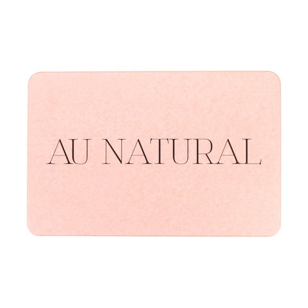 Világos rózsaszín fürdőszobai kilépő 39x60 cm Au Natural – Artsy Doormats
