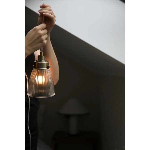 Sárgaréz színű függőlámpa üveg búrával ø 11 cm Bellis – Markslöjd-image-2