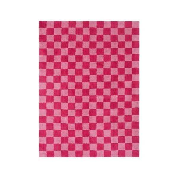 Rózsaszín-világos rózsaszín pamut szőnyeg 200x300 cm Mela – Jotex