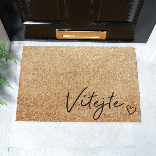 Kókuszrost lábtörlő 40x60 cm Vítejte – Artsy Doormats-image-2