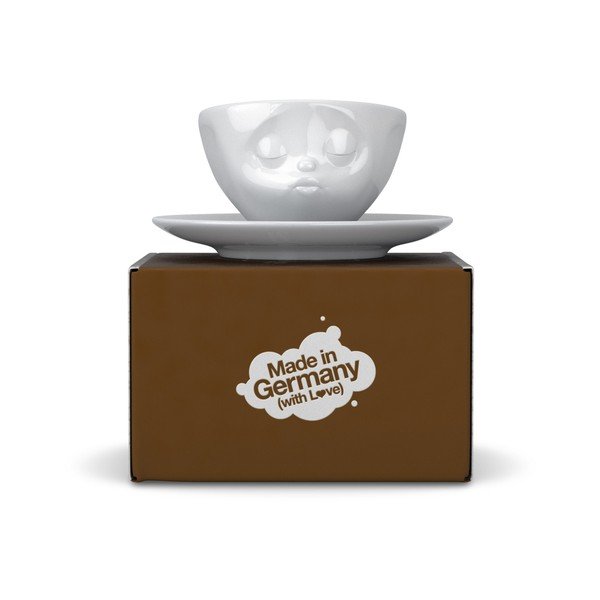 Fehér csókos eszpresszó csésze - 58products-image-2