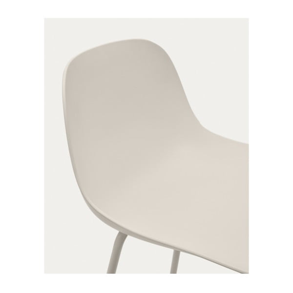 Krémszínű bárszék (ülésmagasság 74 cm) Altea – Kave Home-image-1