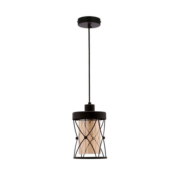 Fekete függőlámpa ø 15 cm Agar – Candellux Lighting
