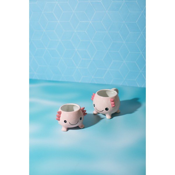 Világos rózsaszín bögre Axolotl – Sass & Belle-image-1