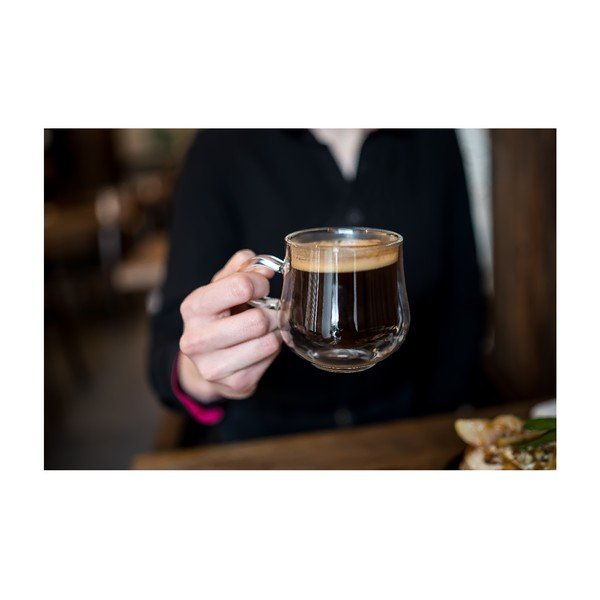 2 db duplafalú üvegbögre, 250 ml - Vialli Design-image-2