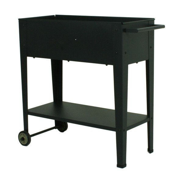 Mozgatható fém virágtartó- Garden Pleasure-image-1