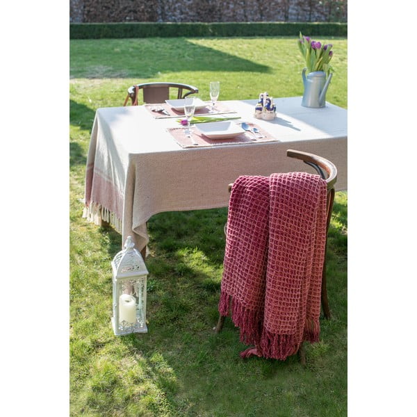 Waffle barna-szürke pamut takaró, 130 x 170 cm - Tiseco Home Studio-image-2