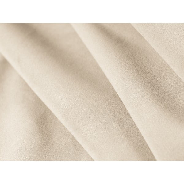 Bézs bársony lábtartó Jodie – Micadoni Home-image-1