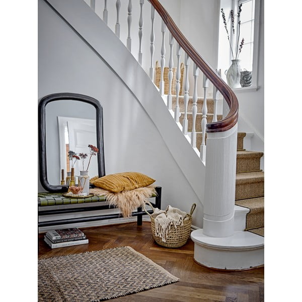 Krémszínű agyagkerámia kézzel készített váza Savana – Bloomingville-image-1