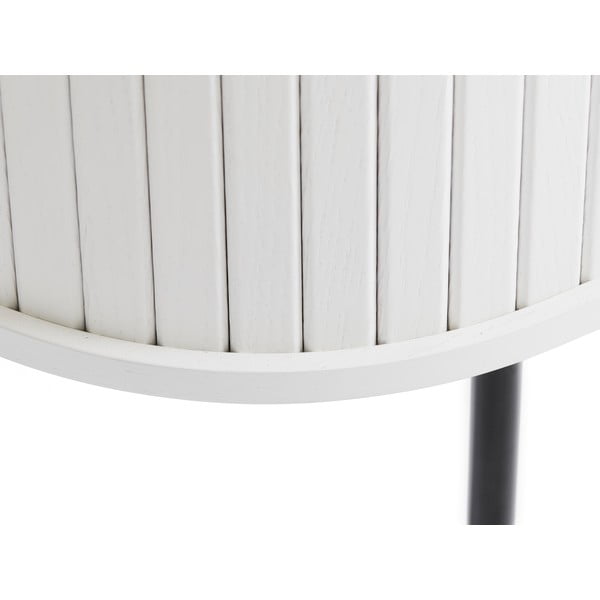 Fehér TV-állvány 120x56x40 cm Nola – Unique Furniture-image-1