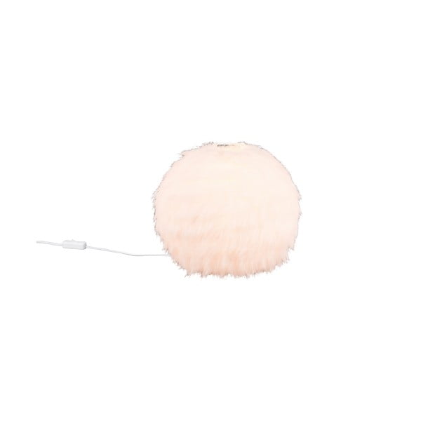 Krémszínű asztali lámpa (magasság 24 cm) Furry – Reality-image-1