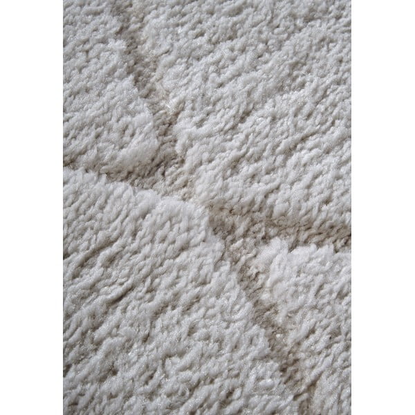 Krémszínű szőnyeg 80x120 cm Perrotin Cream White – Elle Decoration-image-3