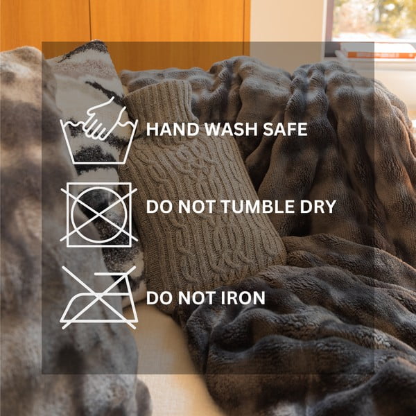 Krémszínű melegvizes palack 2 l Warmers – Tiseco Home Studio-image-4