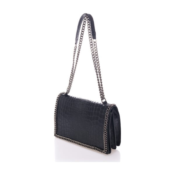 Cosma fekete bőr kézitáska - Lisa Minardi-image-2