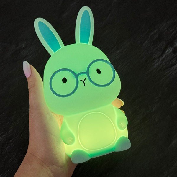 Világoskék gyerek éjjelilámpa Felix – Fischer & Honsel-image-1