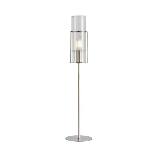 Ezüstszínű asztali lámpa (magasság 65 cm) Tubo – Markslöjd
