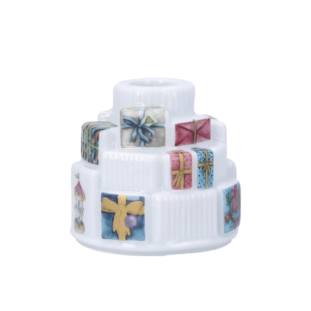 Kerámia gyertyatartó karácsonyi mintával Hammershøi Christmas Gifts  Kähler Design