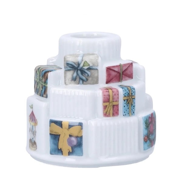 Kerámia gyertyatartó karácsonyi mintával Hammershøi Christmas Gifts – Kähler Design