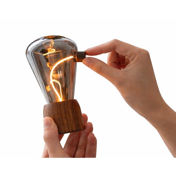 USB hordozható fénydekoráció ø 7 cm Opal – Gingko-image-3