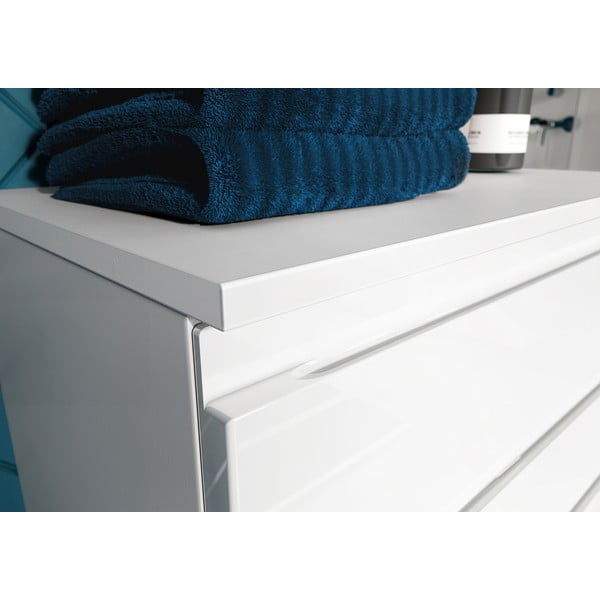 Fehér fürdőszoba szekrény 60x97 cm Salinas - Germania-image-1